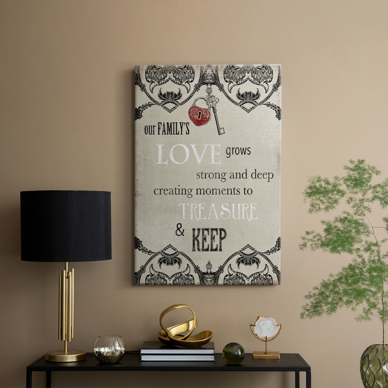 Love -Custom Wrapped Gallery Cavas