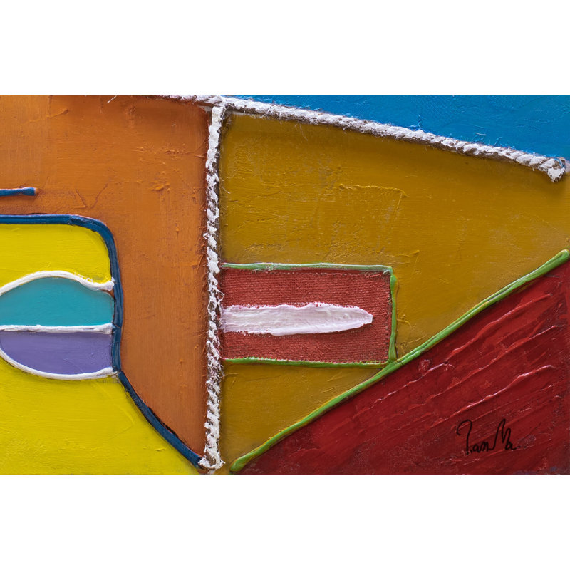 Hand -painted acrylic painting