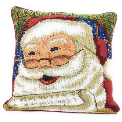 Cotton Blend Reversible Pillow Cover