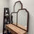 Wood Frame Arch Wall Mirror-1218472227