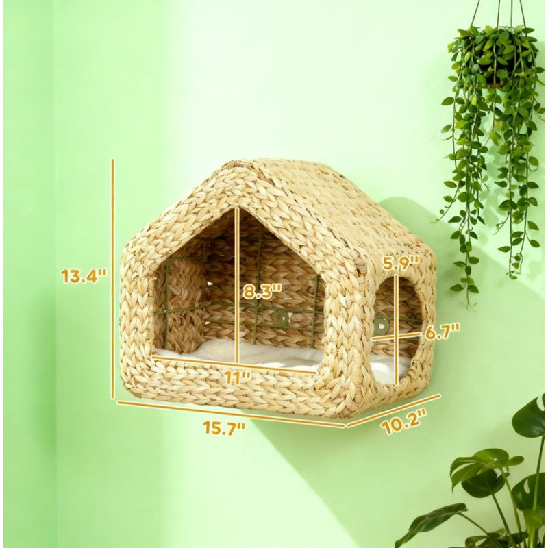 Maison de chat murale