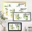 Bouquets de branches de citronnier en fleurs - Impression sur toile-59917492-59986933