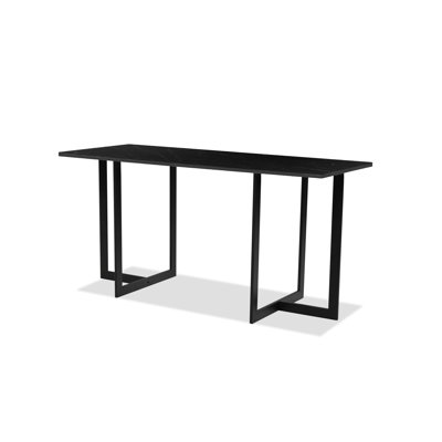 Onix Marble Top Metal Base Writing Desk