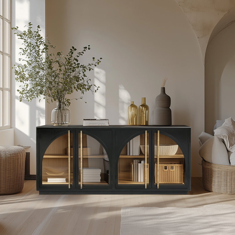 Arcadia 82" Modern Display Cabinet