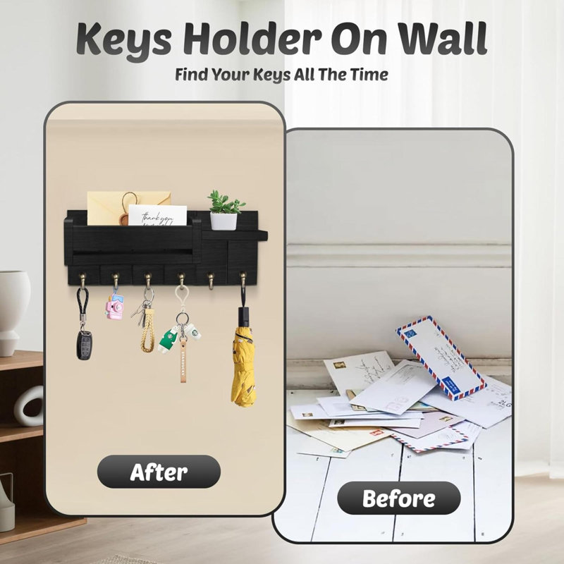 Wood Wall Organizer