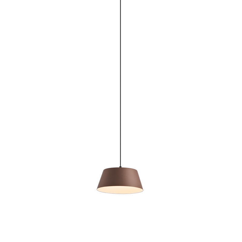 Luminaire suspendu simple OLO XL, Cacao