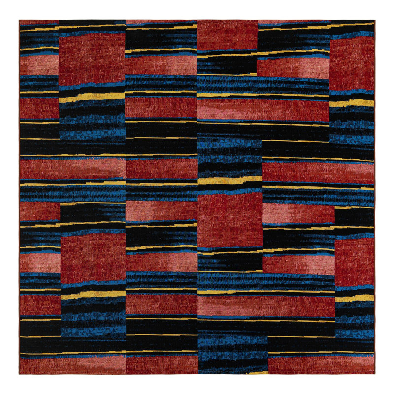 Keazia Indoor/Outdoor Area Rug, Square 7'10"