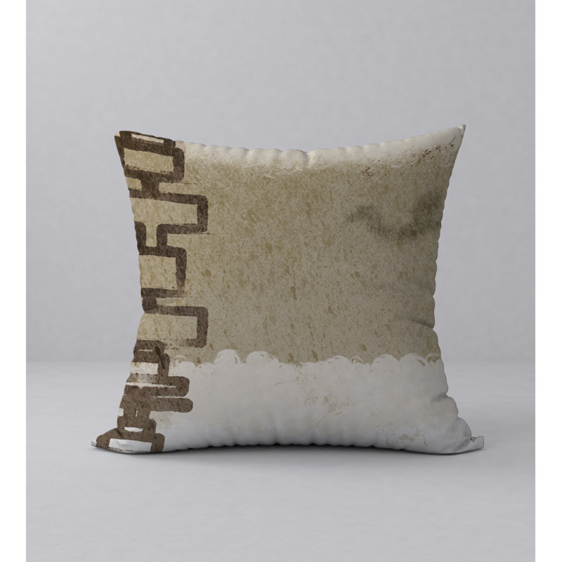 Housse de coussin décorative carrée exceptionnelle, 18" x 18"