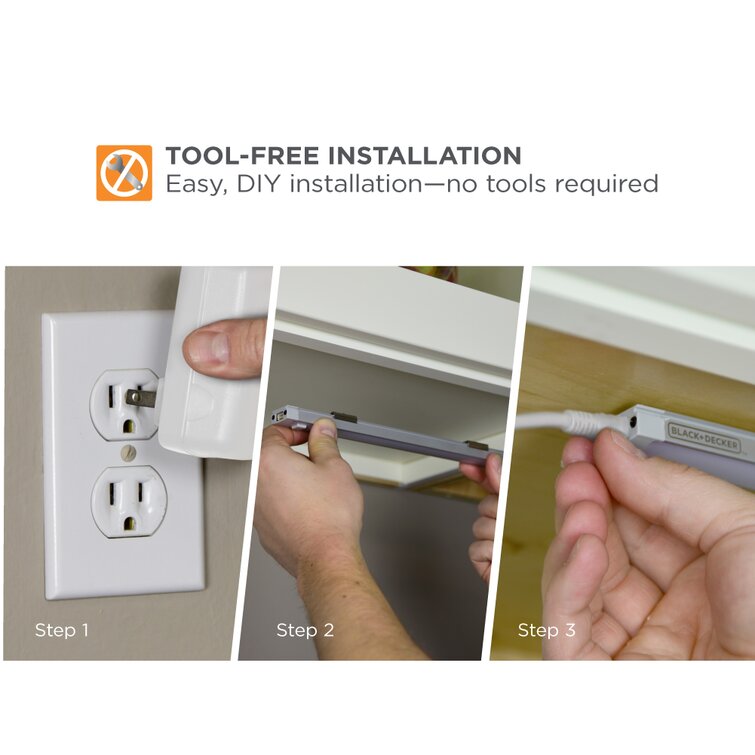 How to Install BLACK+DECKER Under Cabinet Lighting 