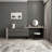 47.24"Luxury Gray Solid Wood Vanity Desk