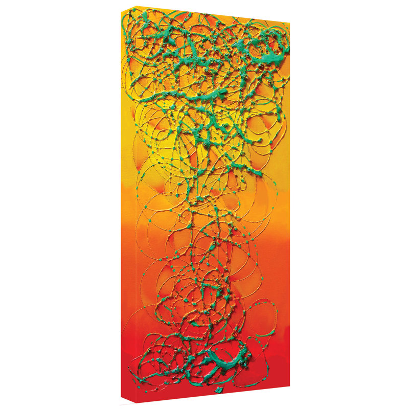 " Excitement ", 24" H x 12" W