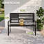 Banc d'extérieur en métal Rozy-1515433970