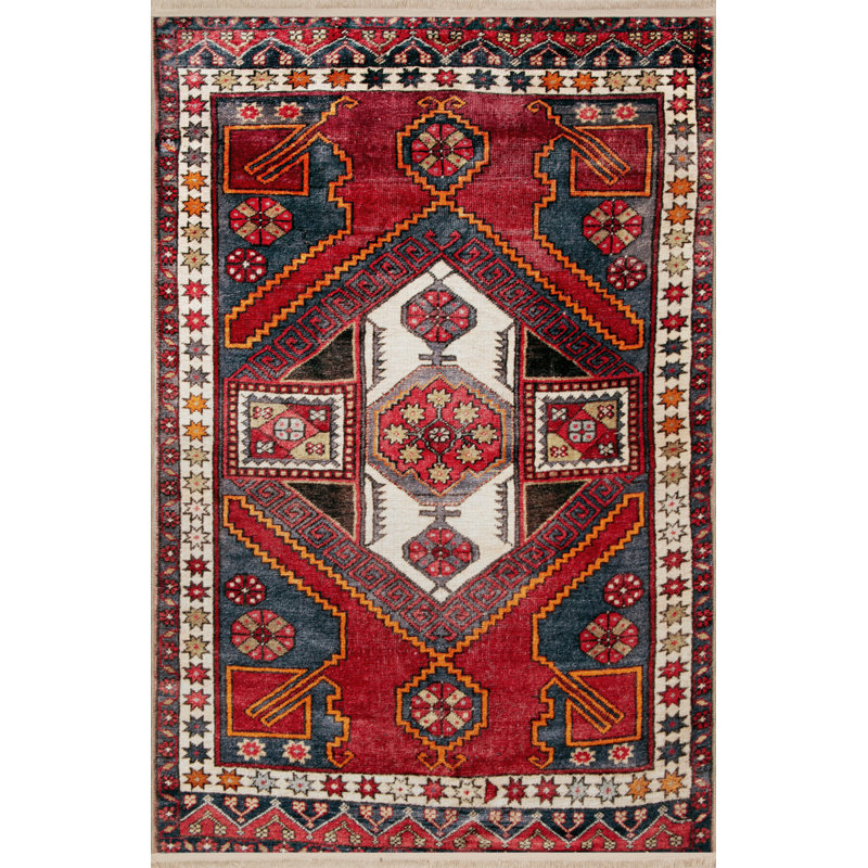 Tapis rectangulaire Villo, Tapis de couloir 2 pi 8 po x 9 pi 11 po