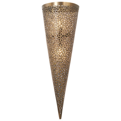 Metropolitan Moradabad Small 2 Light Wall Sconce In  Finish