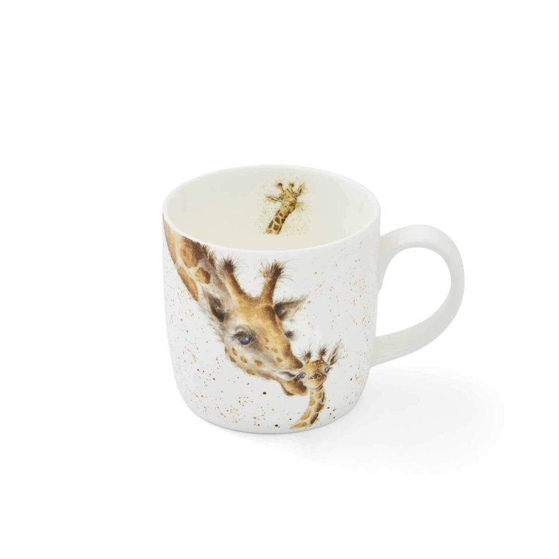 First Kiss Mug (Giraffe), 11 Oz