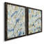 River Wavelet I - ensemble de 2 reproductions d'art sur toile-33758540-33758545
