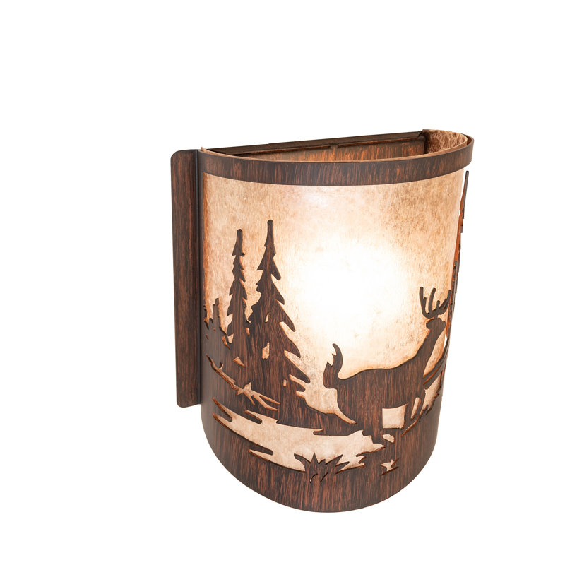 1 - Light Flush Mounted Sconce