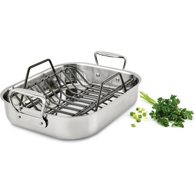 Bon Chef 60013 Cucina Stainless Steel Small 3 qt. Food Pan w/ Handles