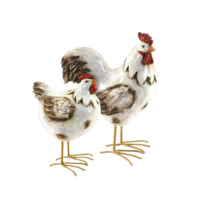 Ellerkamp Hen Statue 2 pieces