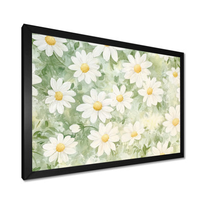 Daisy Field Charm In Summer I - Daisy Wall Décor