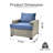 2 - Person Outdoor Wicker Chairs, All Weather Rattan Chairs 2-Seater with Comfy Cushions-1203930760