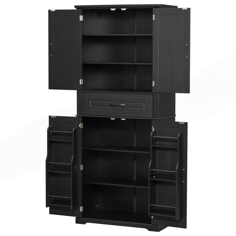 Armoire de rangement pour salle de bain avec tiroir et tablette réglable