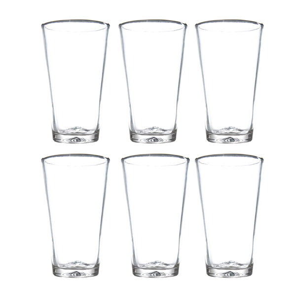 Luminarc Pub Beer Glass, 16-Ounce, Set of 9 (Buy 8, get 1  Free): Beer Glasses