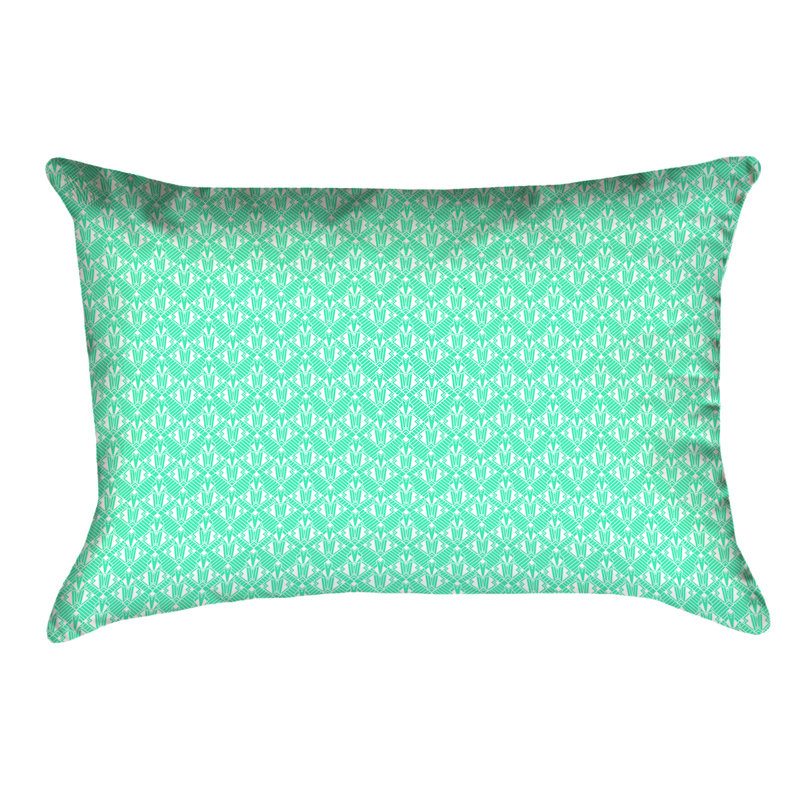 Housse de coussin Katelyn Elizabeth, Simili suède, Vert