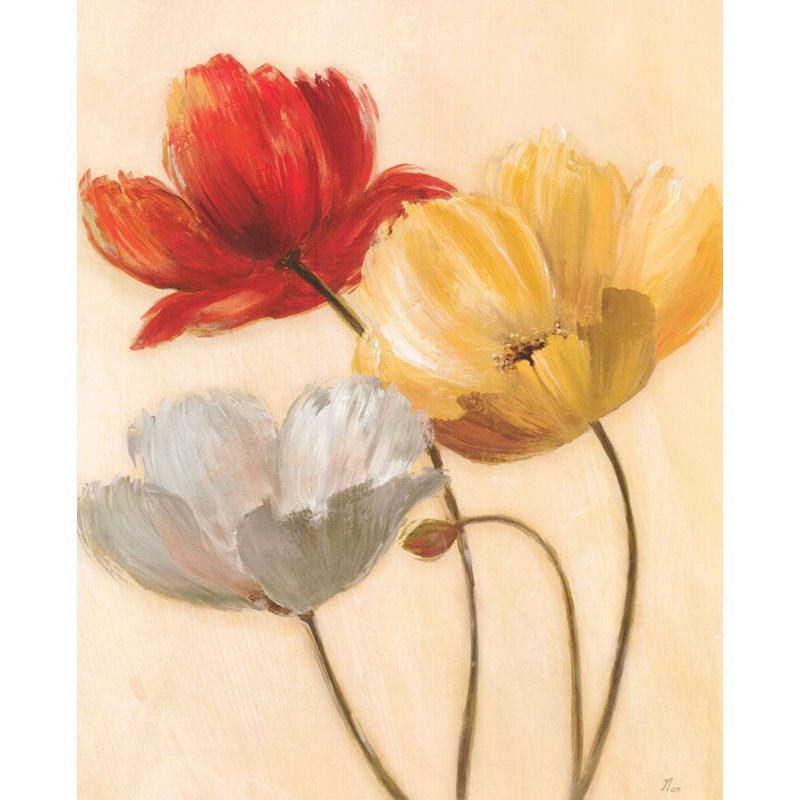 Palette coquelicot II, H 24 po x l 19 po