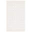 Tapis géométrique en laine et en coton tissé à la main Abianna-677190722