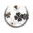 Handmade Decorative Metal Wall Accessory, 27.6 x 24.4 x 1.6 inches | 100% Metal Construction, Unique Hand-Painted Finish | Perfect for Home Decor, Adds Character and Style to Any Room