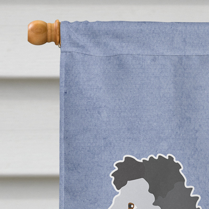 Polyester 2 côtés 40 x 28 po welcome drapeau maison, Pumi
