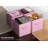 13" Large Foldable Storage Cubes with Handles 1 Piece-1412599668