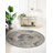 Arkeen Oriental Dark Blue/Beige/Ivory/Gray Area Rug-1691852677