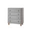 Commode 4 tiroirs Modern Grey