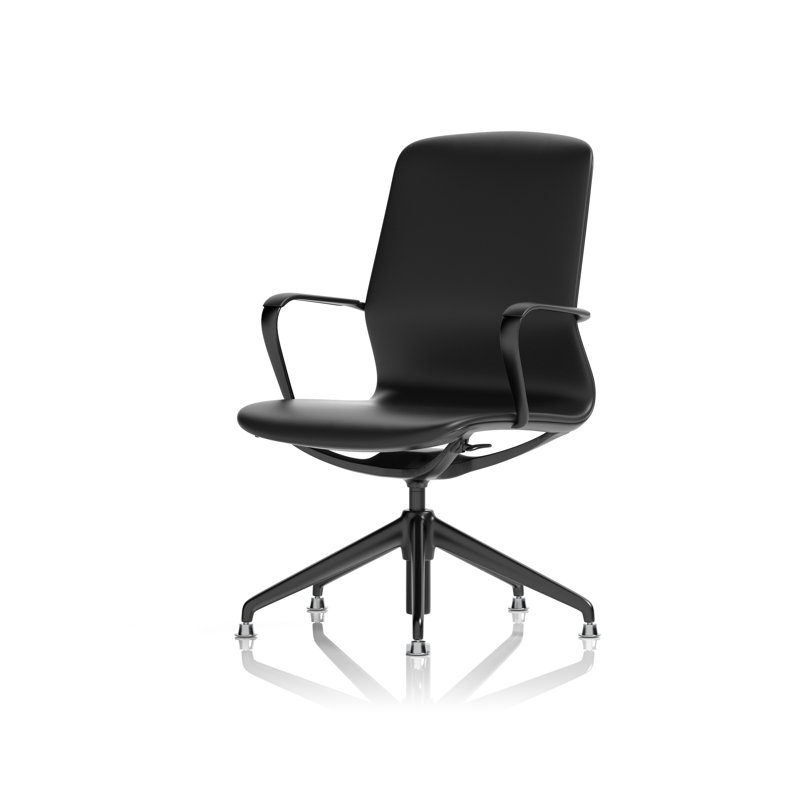 Executive Chair, Glides, Black