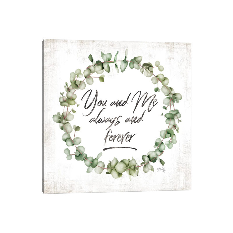 You And Me by Marla Rae - Wrapped Canvas Print, 93.98 cm H x 93.98 cm W x 1.91 cm D