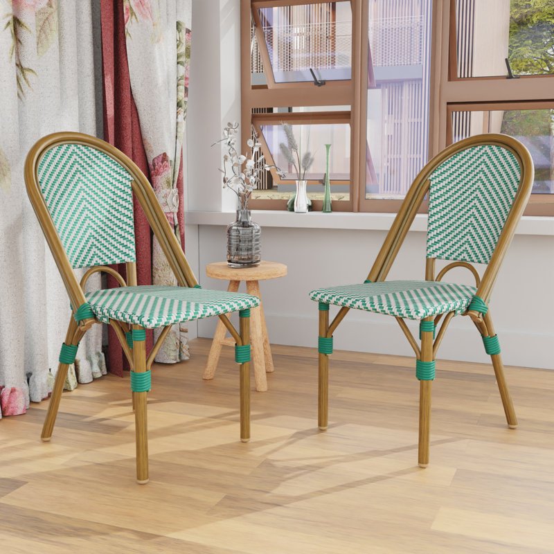 Chaise d'appoint Sheley, Vert