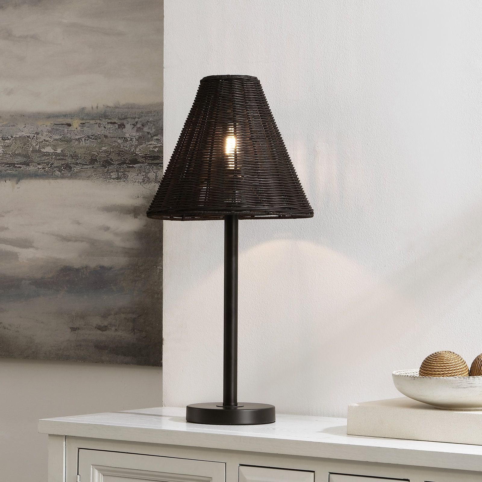 Metal Table Lamp