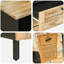 50cm W Solid Wood Bedside Table