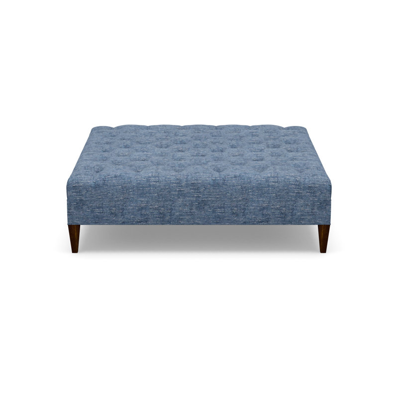 Square Ottoman, Walnut, 9637-51