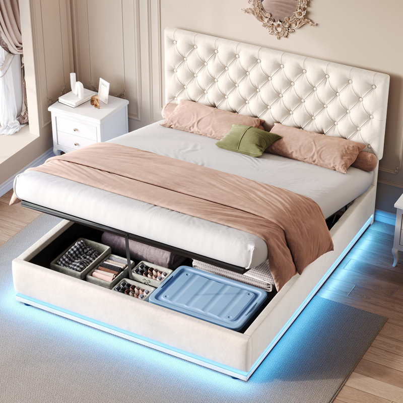 Upholstered Ottoman Bed