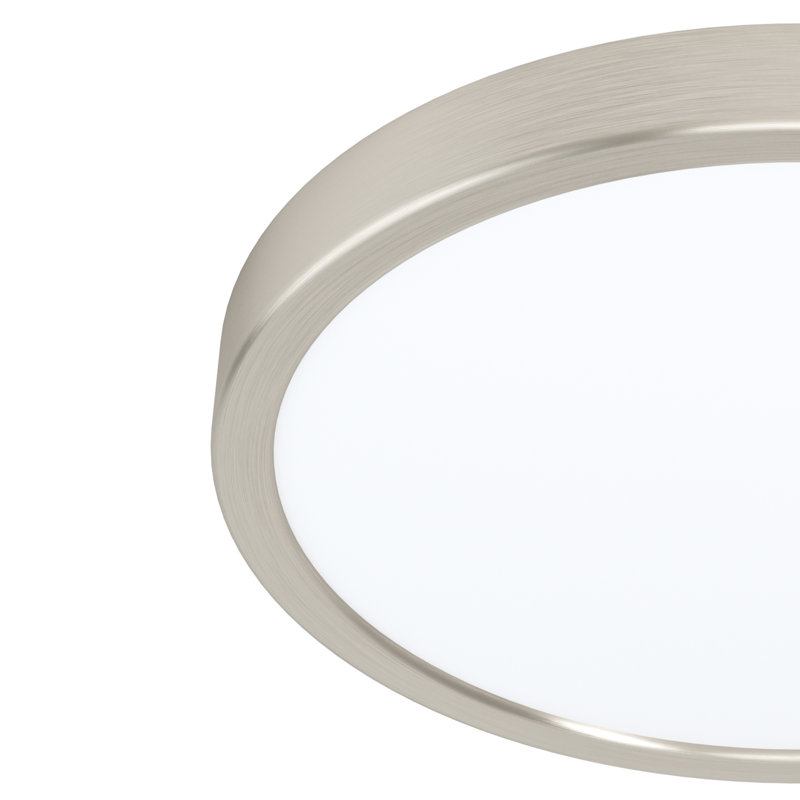 Apus LED Flush Mount, Silver