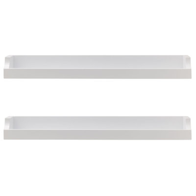 MELANNCO 2 Piece Floating Shelf
