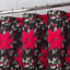 Rideau de douche Christmas Holly Poinsettia