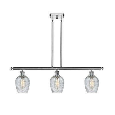 Luminaire suspendu linéaire à 3 lumières pour îlot de cuisine Lyman