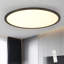Plafonnier encastré rond simple en acrylique DEL 19,7 po Deshunda-311098144-313926570