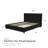 Bhaven Vegan Leather Platform Bed-1763257578-1763257558