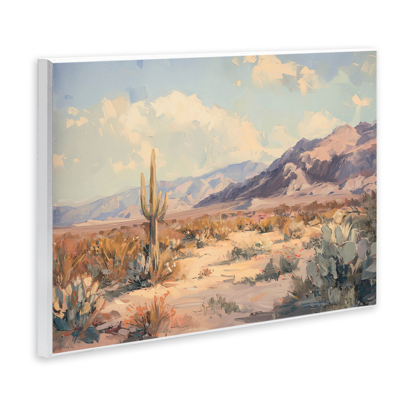 Plaque murale Soft Mute Desert Dreams, design par Nina Blue, H 10 po x l 15 po
