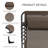 Outsunny Reclining Chaise Lounge Chair-1592380743